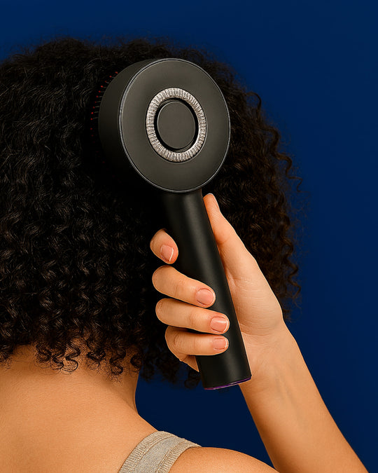 HairLed - Brosse LED pour cheveux denses