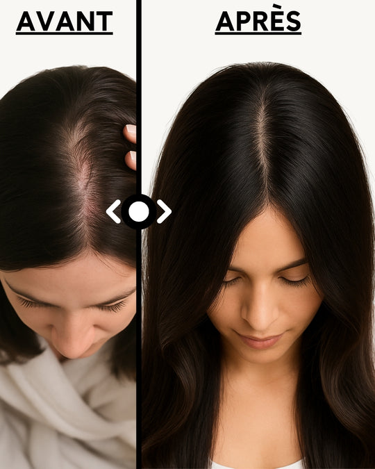 HairLed - Brosse LED pour cheveux denses