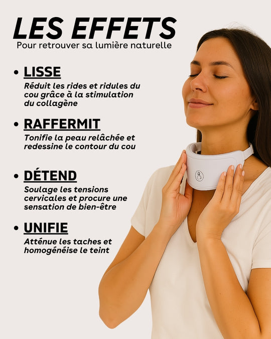 NeckLed – Soin LED pour un cou délicat
