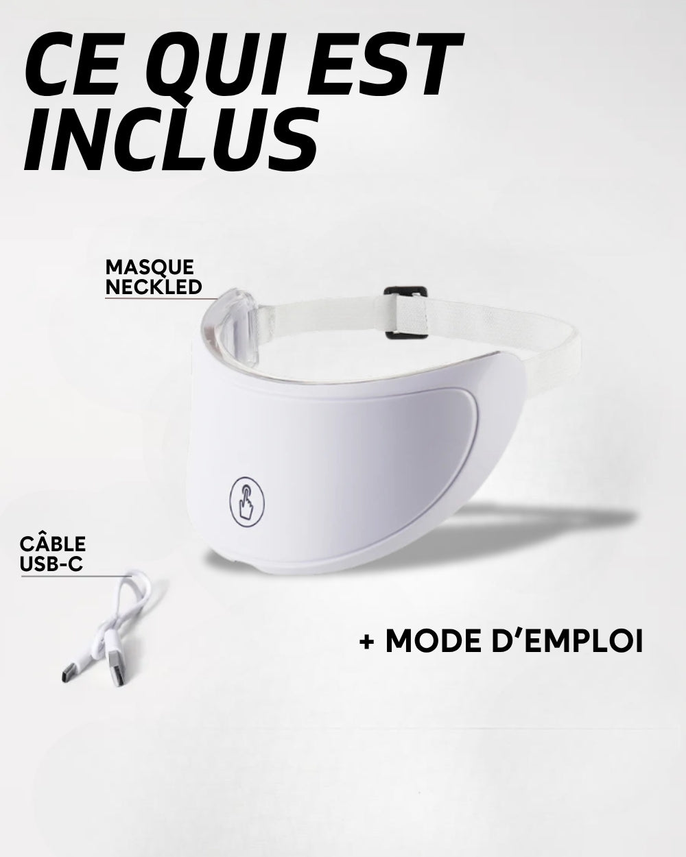 NeckLed – Soin LED pour un cou délicat