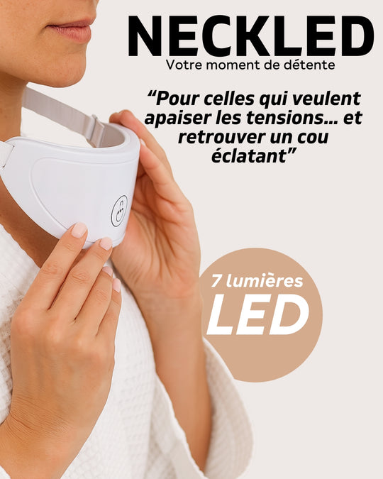 NeckLed – Soin LED pour un cou délicat