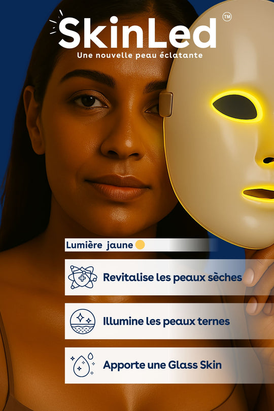 SkinLed - Masque LED pour une peau éclatante