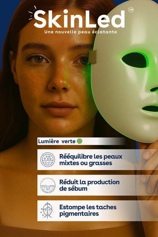 SkinLed - Masque LED pour une peau éclatante