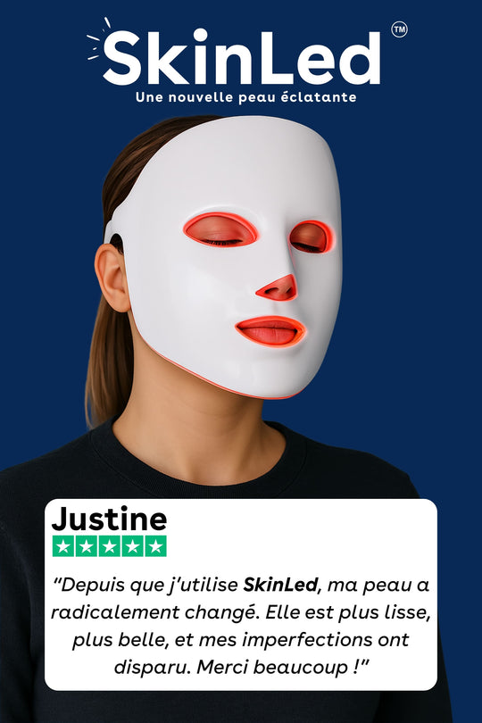 SkinLed - Masque LED pour une peau éclatante