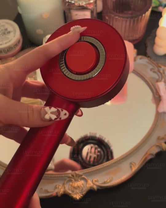 HairLed - Brosse LED pour cheveux denses